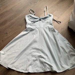 F21 baby blue dress